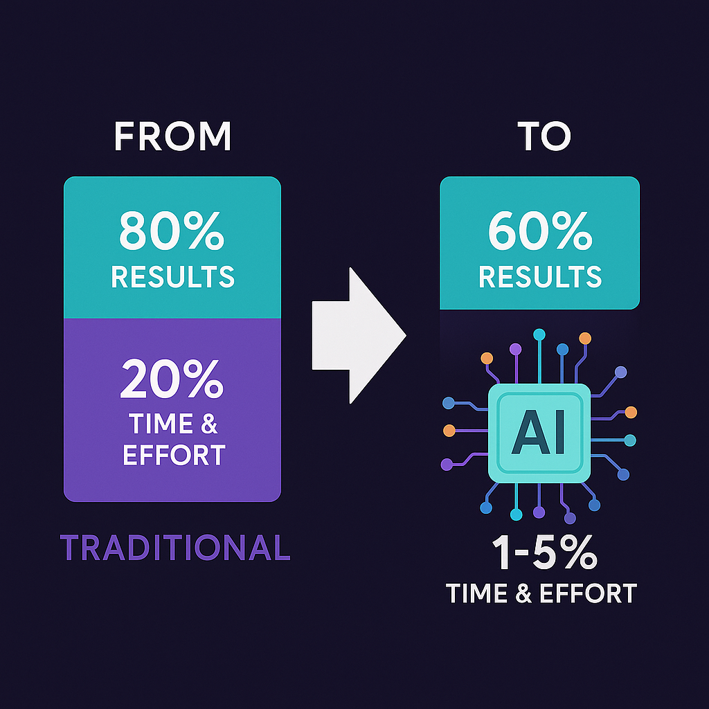 From Pareto To Exponential